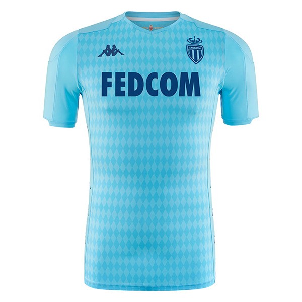 Tailandia Camiseta AS Monaco 3ª 2019/20 Azul Claro